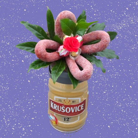 Klobásová kytice Lotynka