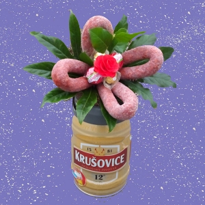 Klobásová kytice Lotynka